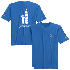 St. Louis Blues johnnie-O Heathered Spencer T-Shirt - Blue | NHL on sale