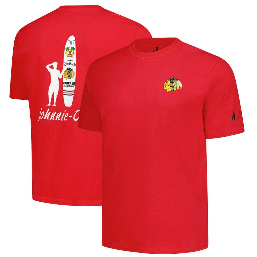 Chicago Blackhawks johnnie-O Heathered Spencer T-Shirt - Red | NHL discount