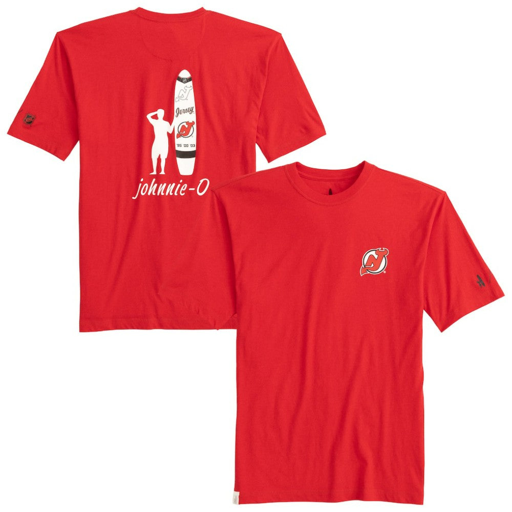 New Jersey Devils johnnie-O Heathered Spencer T-Shirt - Red | NHL online