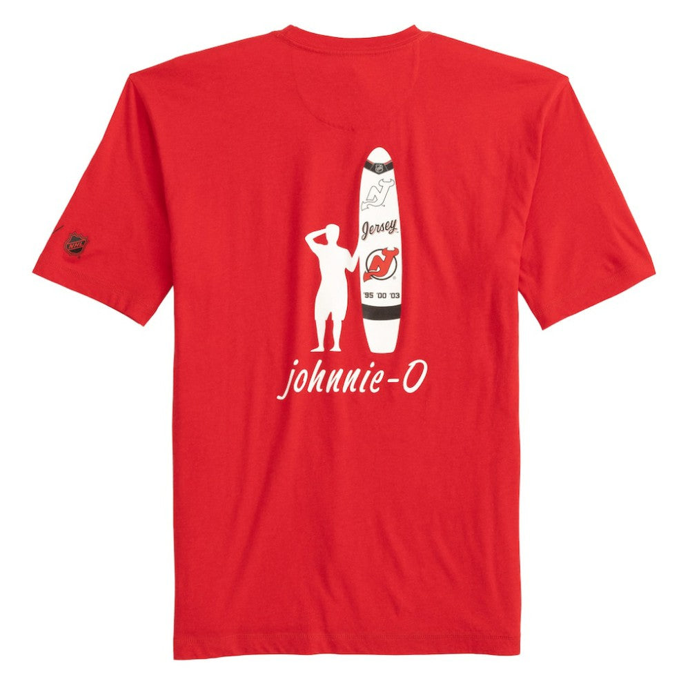 New Jersey Devils johnnie-O Heathered Spencer T-Shirt - Red | NHL online