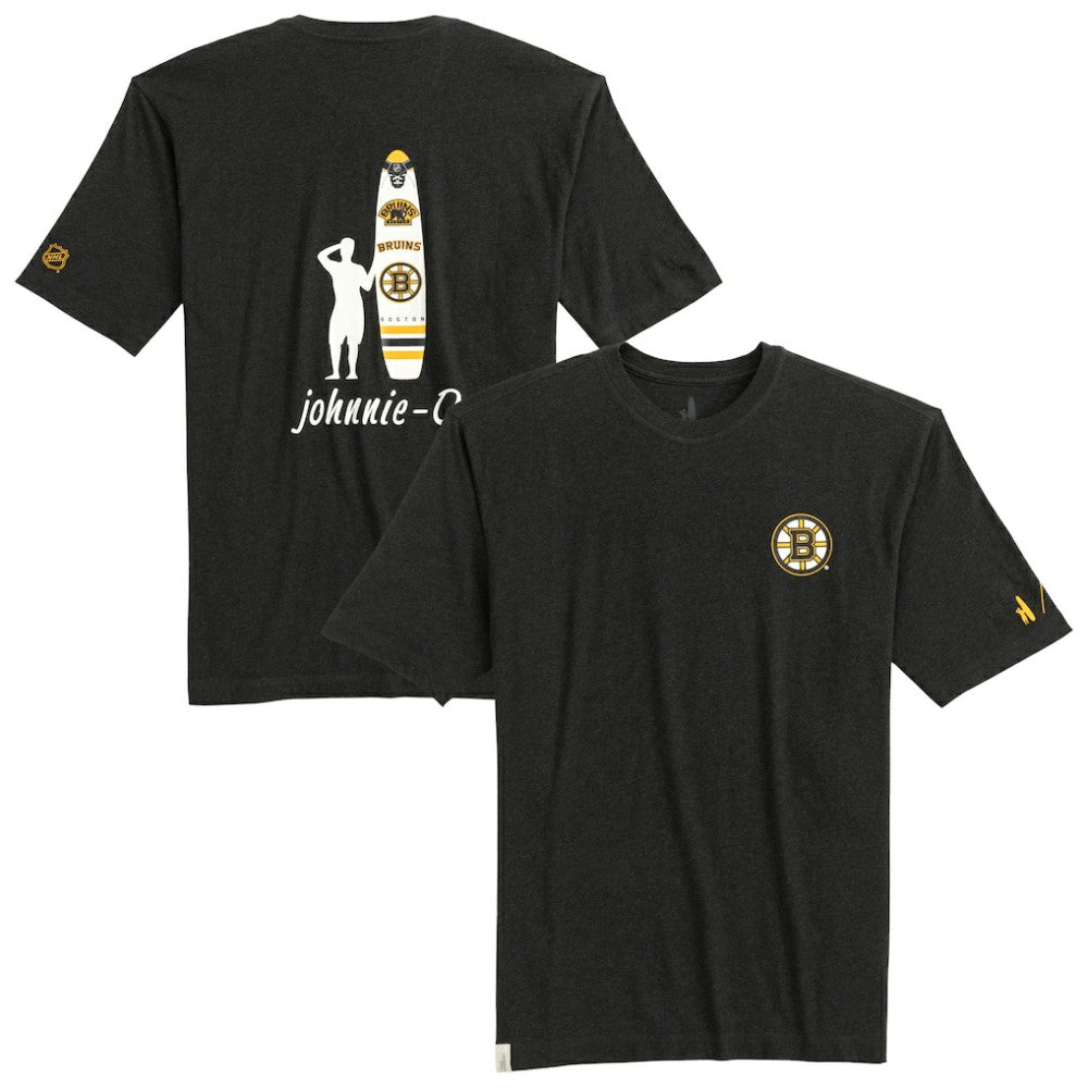 Boston Bruins johnnie-O Heathered Spencer T-Shirt - Charcoal | NHL Clearance
