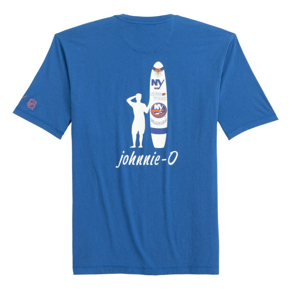New York Islanders johnnie-O Heathered Spencer T-Shirt - Royal | NHL Clearance