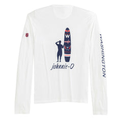 Washington Capitals johnnie-O Adam Long Sleeve T-Shirt - White | NHL online