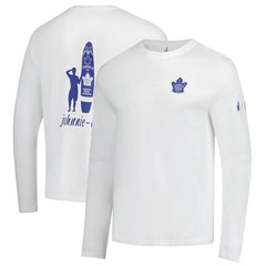 Toronto Maple Leafs johnnie-O Adam Long Sleeve T-Shirt - White | NHL on sale