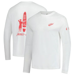 Detroit Red Wings johnnie-O Adam Long Sleeve T-Shirt - White | NHL Clearance
