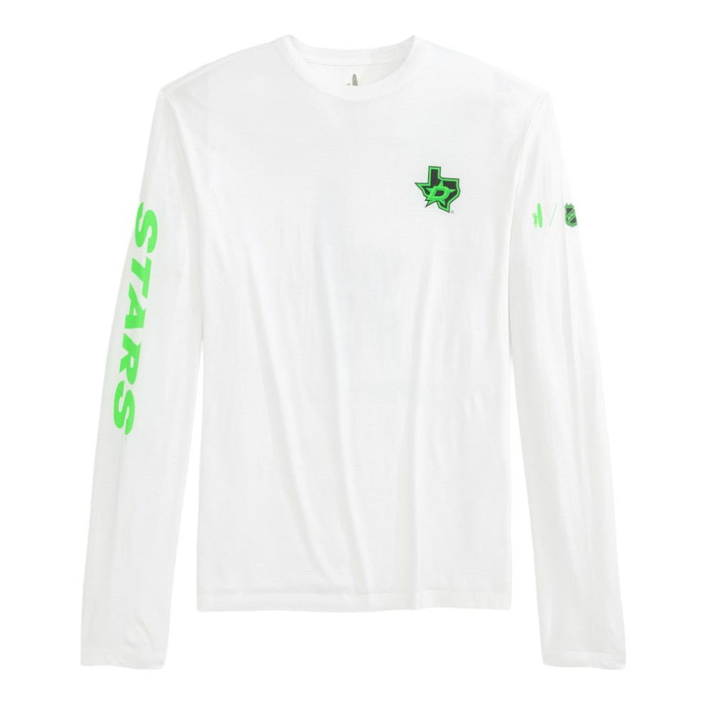 Dallas Stars johnnie-O Adam Long Sleeve T-Shirt - White | NHL online