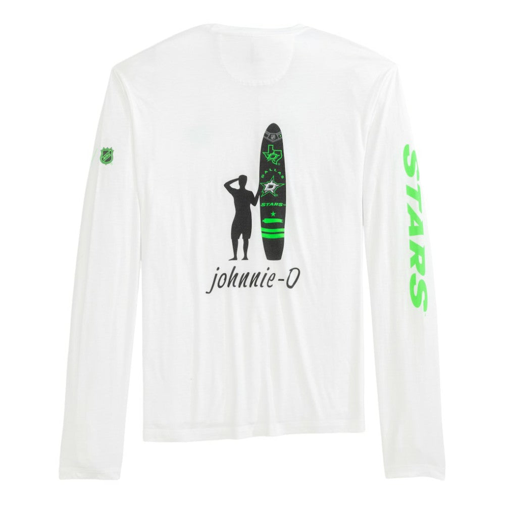 Dallas Stars johnnie-O Adam Long Sleeve T-Shirt - White | NHL online