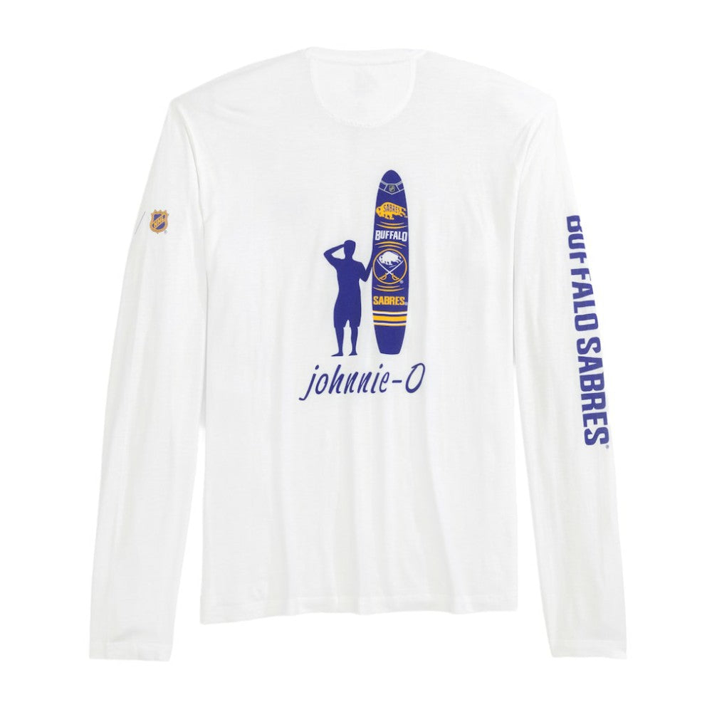 Buffalo Sabres johnnie-O Adam Long Sleeve T-Shirt - White | NHL sale