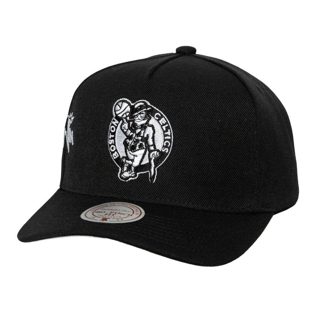 Mitchell & Ness Boston Celtics 2008 NBA Finals Born To Win Pro Crown Adjustable Hat Black