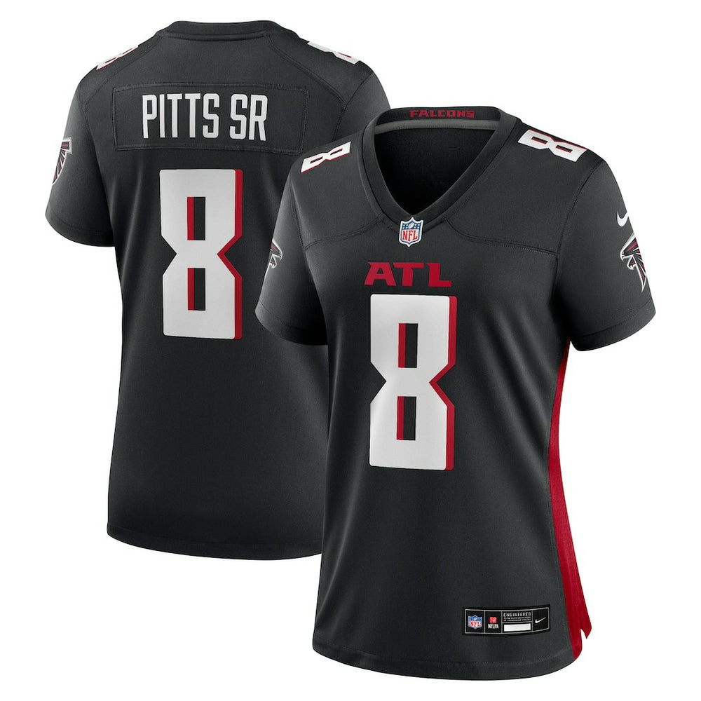 Kyle Pitts Sr. Atlanta Falcons Women's Game Jersey - Black - Nike