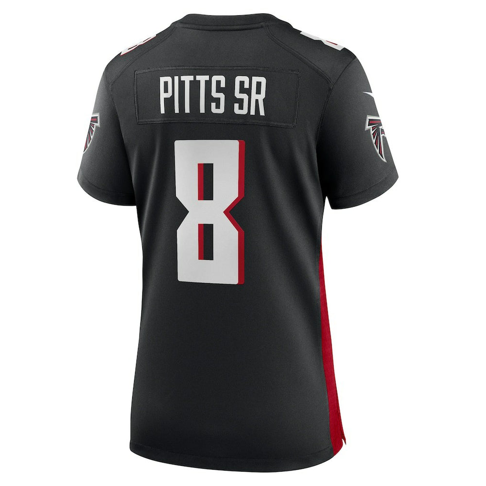 Kyle Pitts Sr. Atlanta Falcons Women's Game Jersey - Black - Nike
