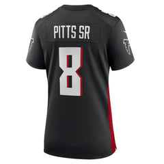 Kyle Pitts Sr. Atlanta Falcons Women's Game Jersey - Black - Nike