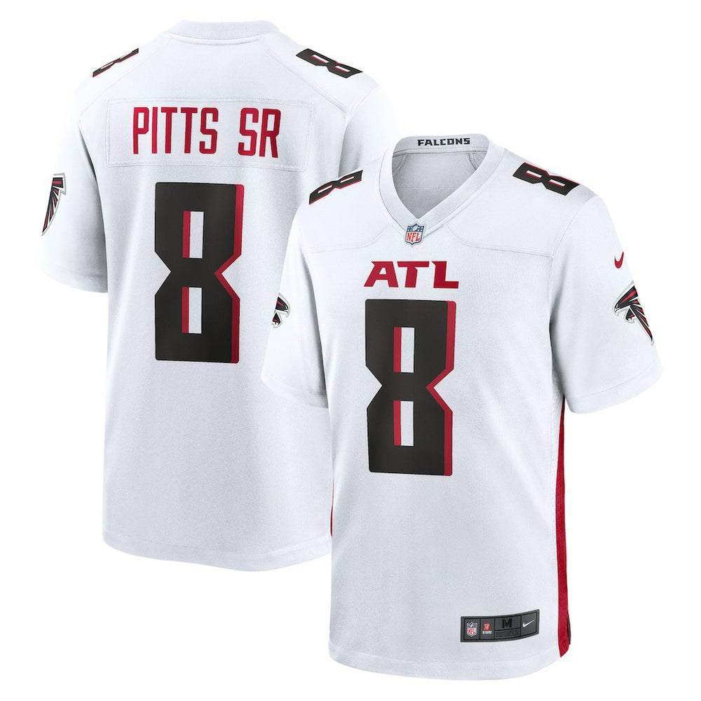 Kyle Pitts Sr. Atlanta Falcons White Game Jersey - White - Nike