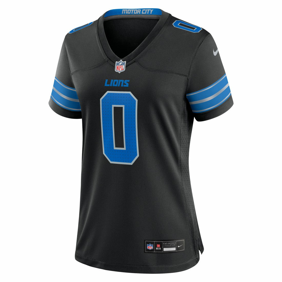 Jahmyr Gibbs Detroit Lions Women's 2nd Alternate Game Player Jersey - Black - Nike