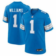 Jameson Williams Detroit Lions Game Player Jersey - Blue - Nike