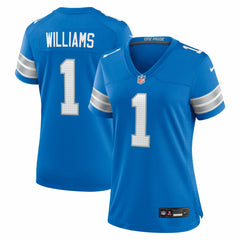 Jameson Williams Detroit Lions Women's Game Player Jersey - Blue - Nike