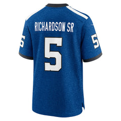 Anthony Richardson Sr. Indianapolis Colts Alternate Indiana Nights Game Jersey - Royal - Nike