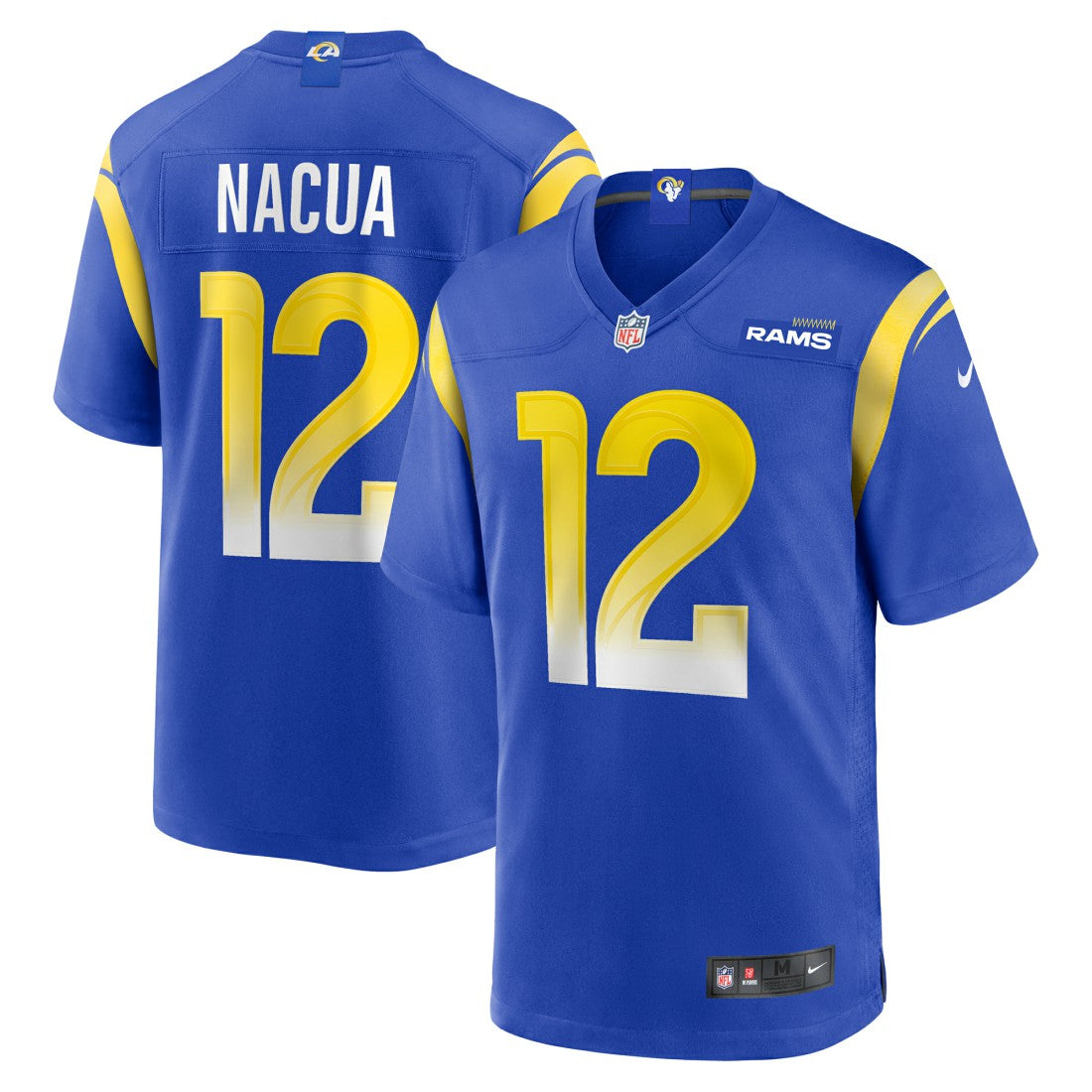 Puka Nacua Los Angeles Rams Game Player Jersey - Royal - Nike