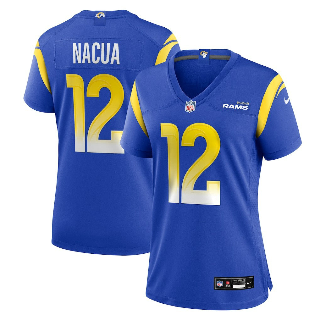 Puka Nacua Los Angeles Rams Women's Game Player Jersey - Royal - Nike
