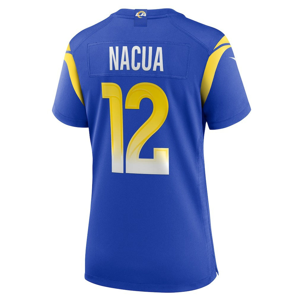 Puka Nacua Los Angeles Rams Women's Game Player Jersey - Royal - Nike