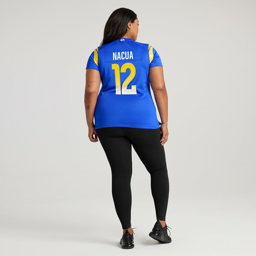 Puka Nacua Los Angeles Rams Women's Game Player Jersey - Royal - Nike