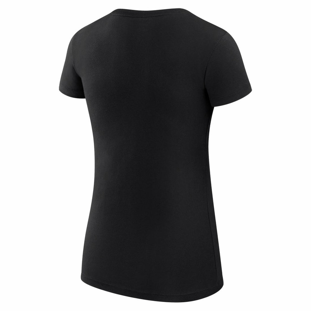 Detroit Lions G-III 4Her by Carl Banks Women's Super-Slim Fit Lightweight Subtle Football T-Shirt - Black - NFL