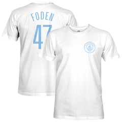 Phil Foden Manchester City 1863FC Player T-Shirt White