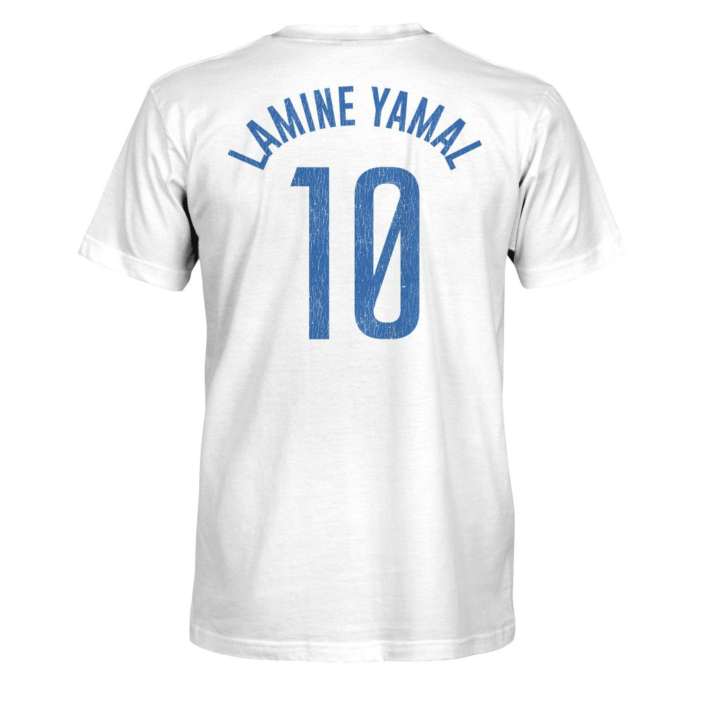 Lamine Yamal Barcelona 1863FC Player T-Shirt White