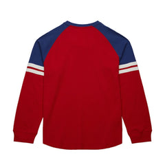 New York Rangers Mitchell & Ness Thermal Henley Long Sleeve T-Shirt - Red | NHL sale