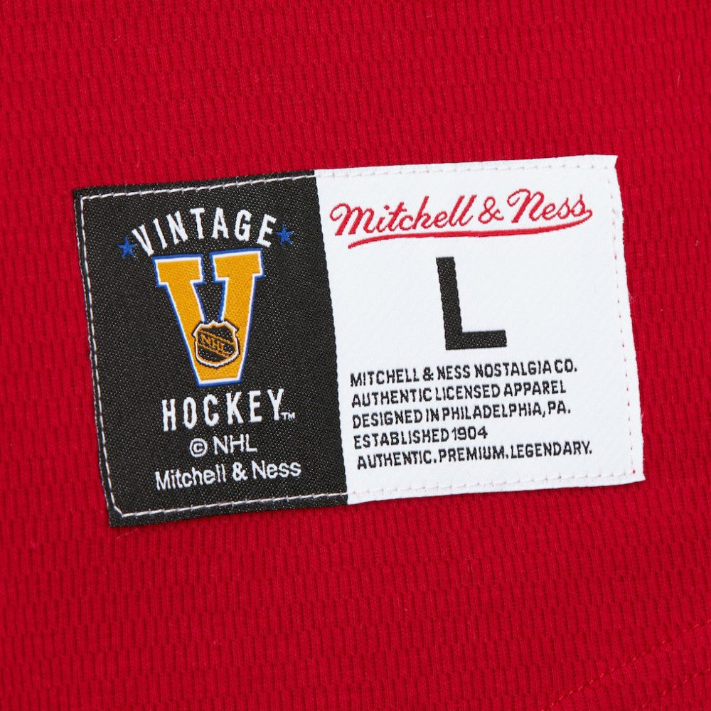New York Rangers Mitchell & Ness Thermal Henley Long Sleeve T-Shirt - Red | NHL sale