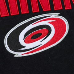 Carolina Hurricanes Mitchell & Ness Legendary Slub Raglan Long Sleeve T-Shirt - Black/Red | NHL online