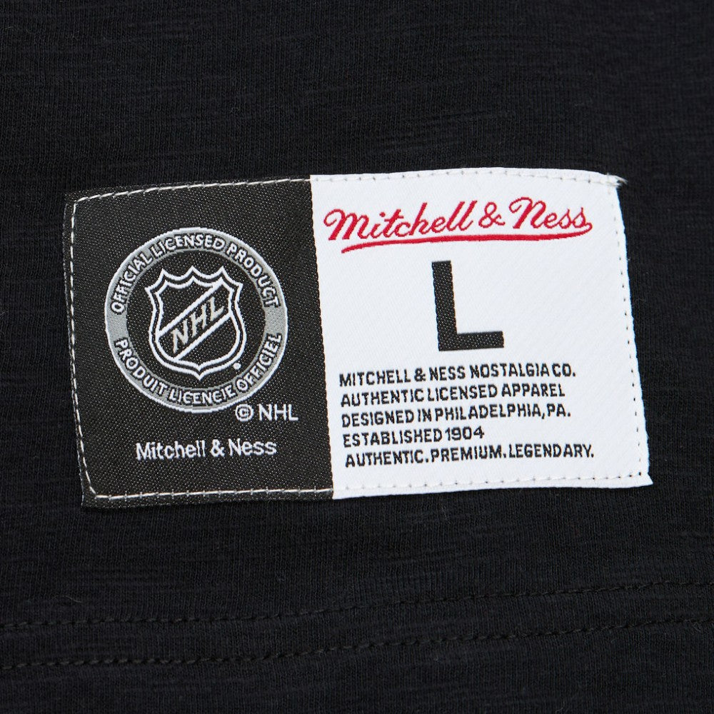 Carolina Hurricanes Mitchell & Ness Legendary Slub Raglan Long Sleeve T-Shirt - Black/Red | NHL online
