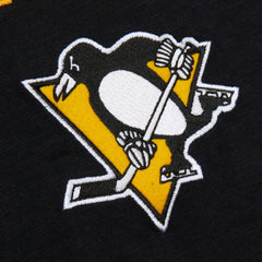 Pittsburgh Penguins Mitchell & Ness Legendary Slub Raglan Long Sleeve T-Shirt - Black/Gold | NHL Clearance