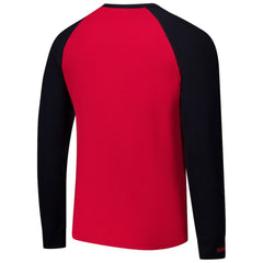 Detroit Red Wings Mitchell & Ness Legendary Slub Raglan Long Sleeve T-Shirt - Red/Black | NHL discount