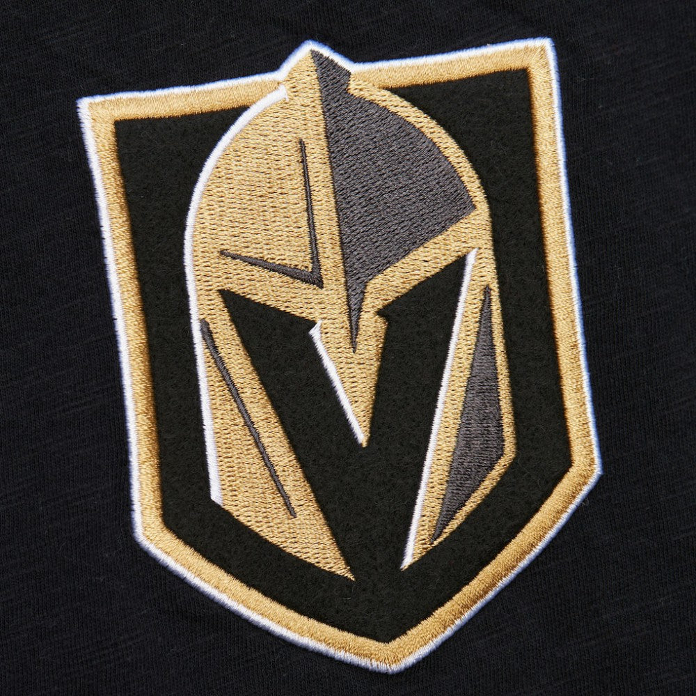 Vegas Golden Knights Mitchell & Ness Legendary Slub Raglan Long Sleeve T-Shirt - Black/Gold | NHL near me