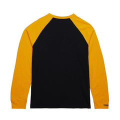 Boston Bruins Mitchell & Ness Legendary Slub Raglan Long Sleeve T-Shirt - Black/Gold | NHL sale