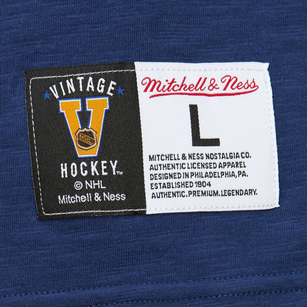 New York Rangers Mitchell & Ness Legendary Slub Raglan Long Sleeve T-Shirt - Blue/Red | NHL discount