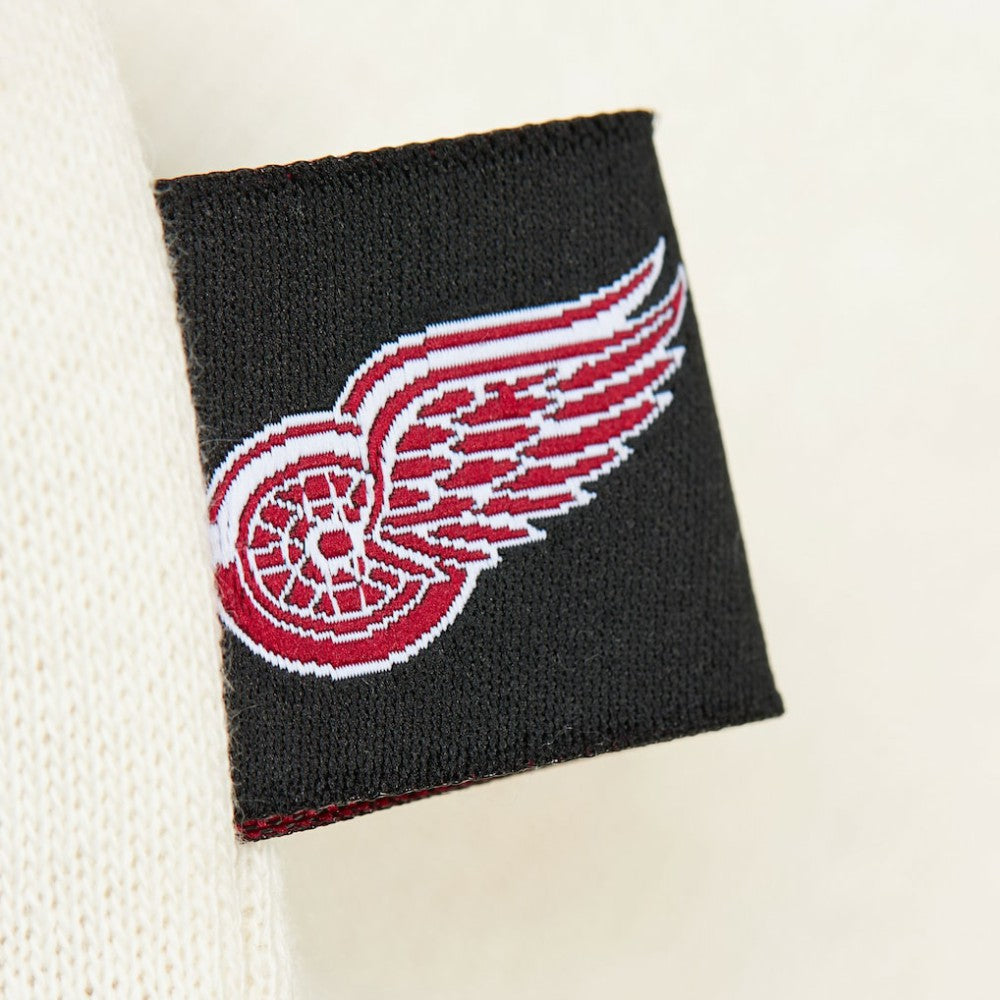 Detroit Red Wings Mitchell & Ness Women's Logo 3.0 Pullover Sweatshirt - Cream | NHL discount