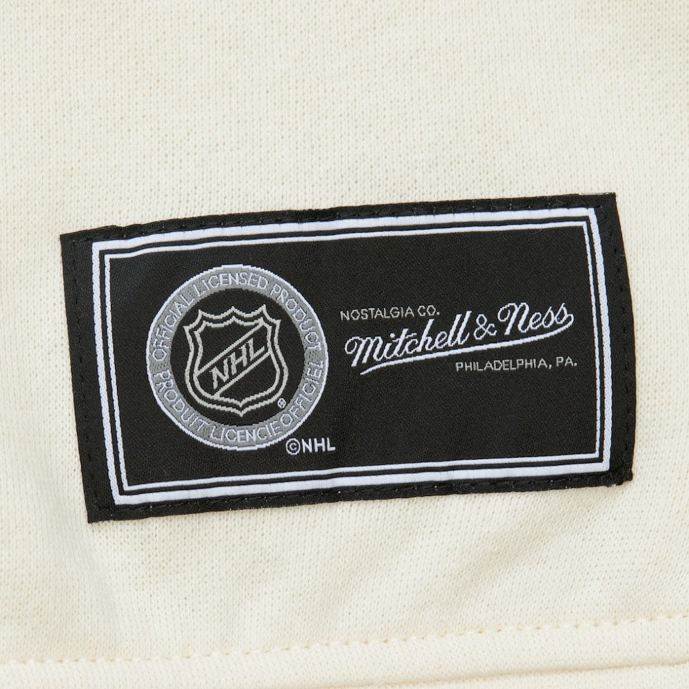 New York Rangers Mitchell & Ness Women's Logo 3.0 Pullover Sweatshirt - Cream | NHL online