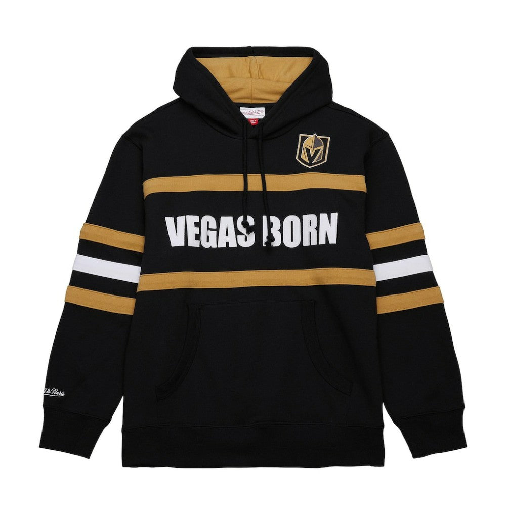 Vegas Golden Knights Mitchell & Ness Head Coach Slogan Pullover Hoodie - Black | NHL online