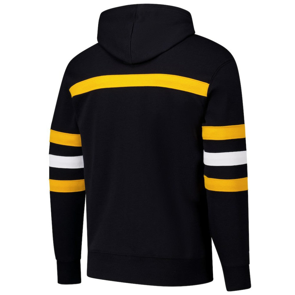 Pittsburgh Penguins Mitchell & Ness Head Coach Slogan Pullover Hoodie - Black | NHL sale