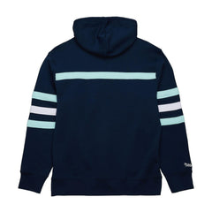 Seattle Kraken Mitchell & Ness Head Coach Slogan Pullover Hoodie - Navy | NHL discount