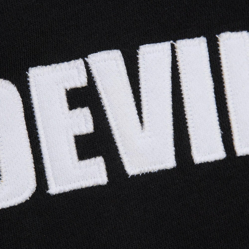 New Jersey Devils Mitchell & Ness Head Coach Slogan Pullover Hoodie - Black | NHL near me
