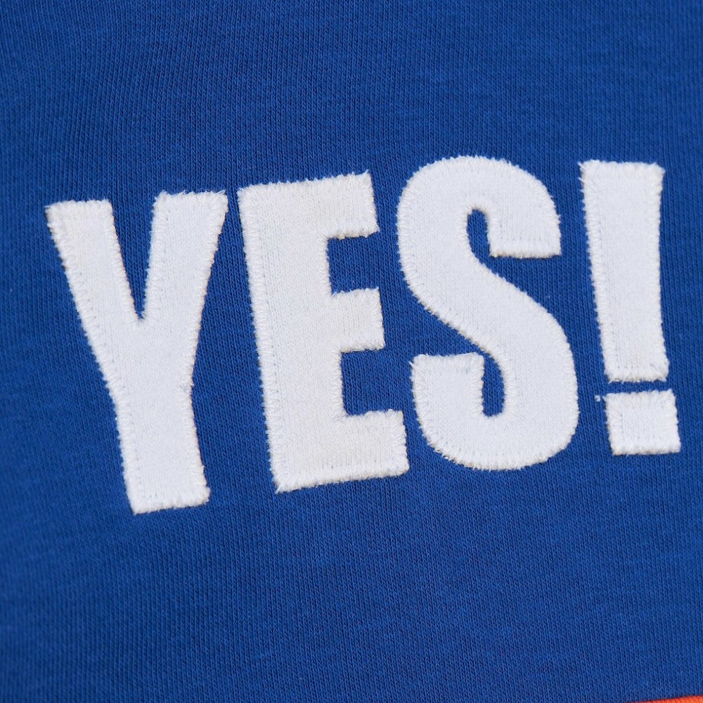 New York Islanders Mitchell & Ness Head Coach Slogan Pullover Hoodie - Royal | NHL Lifestyle