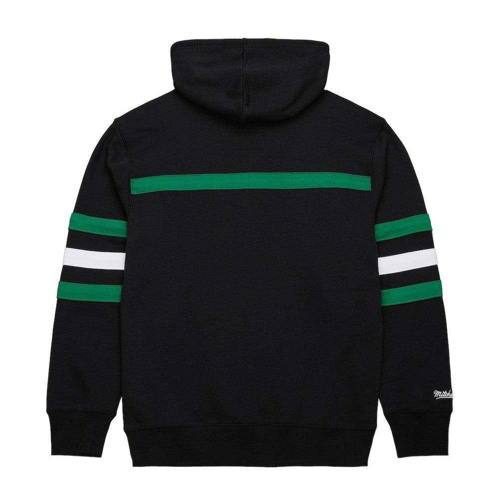 Dallas Stars Mitchell & Ness Head Coach Slogan Pullover Hoodie - Black | NHL Clearance