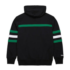 Dallas Stars Mitchell & Ness Head Coach Slogan Pullover Hoodie - Black | NHL Clearance