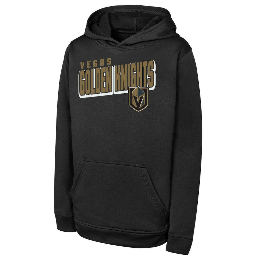 Vegas Golden Knights Youth Cyber Punk Performance Hoodie - Black | NHL near me