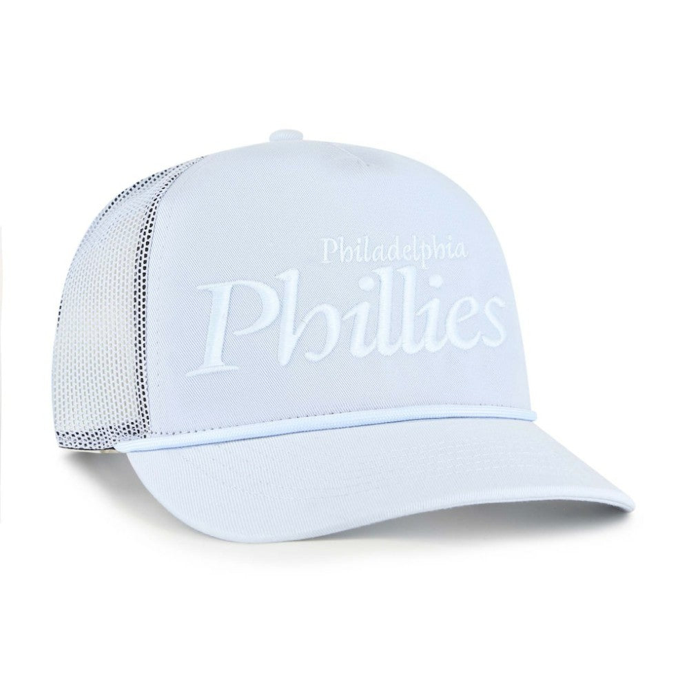 Philadelphia Phillies '47 Foundation Script Hitch Adjustable Trucker Hat Outlet
