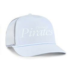 Pittsburgh Pirates '47 Foundation Script Hitch Adjustable Trucker Hat Online