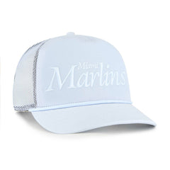 Miami Marlins '47 Foundation Script Hitch Adjustable Trucker Hat for sale
